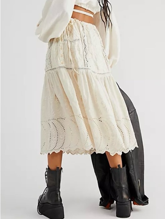 Magnolia Pearl Dresses & Skirts - Magnolia Pearl Lovina Skirt-Moonlight